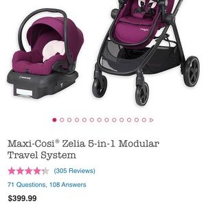 5-1 Baby stroller with car seat